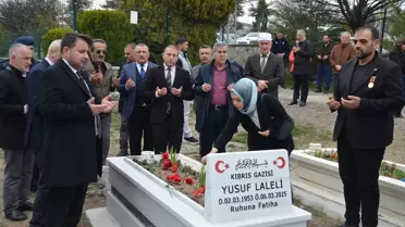 Kahramankazan'da şehitlik ziyaret edildi