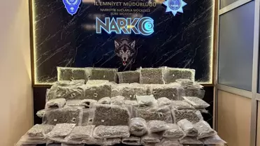 Kapıkule'de 53 Kilo Skunk Ele Geçirildi