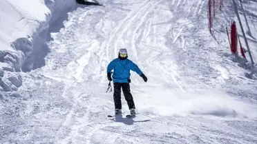Palandöken Kayak Merkezi'nde Ramazan Yoğunluğu