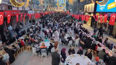 Karabük'te İftar Sofrası