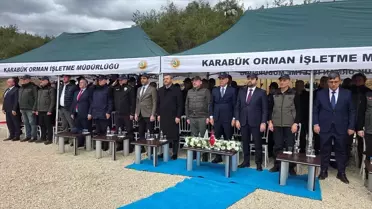 Karabük'te Su Tankeri ve Tohum Ekimi Etkinliği