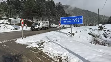 Karabük'te Kar Beyaz Sel Oldu