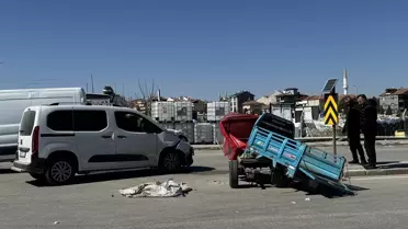 Karaman'da Trafik Kazası: 1 Ağır Yaralı
