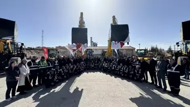 Karaman'da 23 Yeni Araç Teslim Töreni