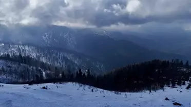 Kardüz Yaylası'nda Kış Manzarası