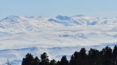 Kars'ta Kar Manzaraları