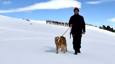 Sarıkamış'ta Çığ Tatbikatı Yapıldı