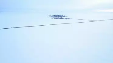 Kars'ta Köyler Karla Beyaza Büründü