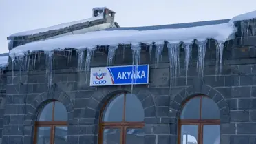 Kars ve Ardahan'da Yoğun Kar Yağışı