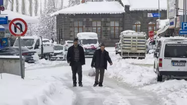 Kars ve Ardahan'da Kar ve Soğuk Hava