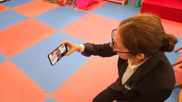 Anaokulu Öğrencilerinin Bayramlaşması Sosyal Medyada Gündem Oldu