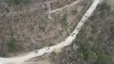 Pınarbaşı'nda Heyelan Sonrası Yol Yenilendi