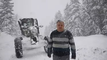 Kastamonu ve Samsun'da Karla Mücadele