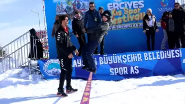 Erciyes'te Kış Spor Festivali