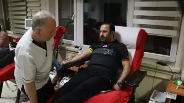 Galatasaray Taraftarlarından Anlamlı Kan Bağışı