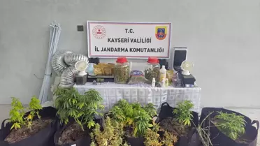 Kayseri'de Uyuşturucu Operasyonu: 2.5 Kilo Ele Geçirildi