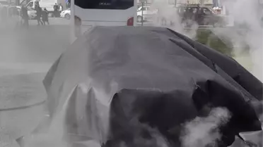 Kayseri'de Elektrikli Araç Yangını Kolayca Söndürüldü