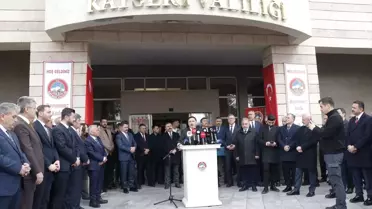 Kayseri'de Ramazan Bayramı Bayramlaşması