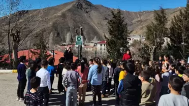 Keban'da Deprem Tatbikatı Gerçekleştirildi