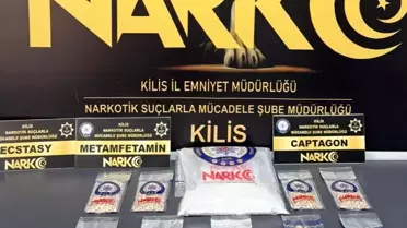 Kilis'te Mezarlıkta Uyuşturucu Ele Geçirildi