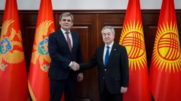 Kırgızistan ve Karadağ Arasında İşbirliği Anlaşması