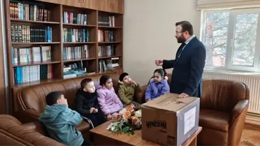 Kırıkkale'de Kur'an kursu öğrencileri yardım kolisi hazırladı