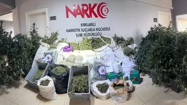 Kırklareli'nde Uyuşturucu Operasyonları: 89 Tutuklama