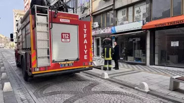 Kırklareli'nde Elektrik Panosunda Yangın