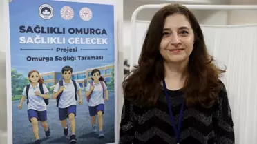 Kırklareli'nde Skolyoz Tarama Projesi