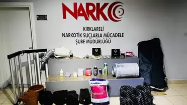 Kırklareli'nde Uyuşturucu Operasyonu