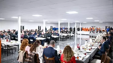 Kırklareli'de İftar Programı