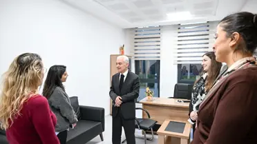 Vali Turan, Çocuk Ruh Sağlığı Merkezini Ziyaret Etti