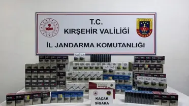 Kırşehir'de Otobüste 528 Paket Kaçak Sigara Ele Geçirildi