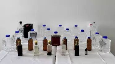 Kırşehir'de Kaçak Alkol Operasyonu