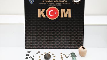 Kırşehir'de Tarihi Sikkeler Ele Geçirildi