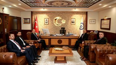 Tatar, Rektör Kent'i Ziyaret Etti