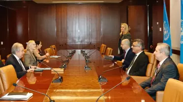 Erhürman, Guterres ile Görüştü