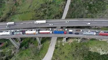 İzmit'te Zincirleme Kaza: Ulaşım Aksadı