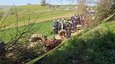 Kandıra'da Traktör Devrildi, Sürücü Hayatını Kaybetti