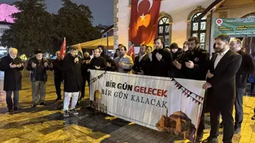 Kocaeli'de Mescid-i Aksa Protestosu