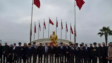 Kocaeli ilçelerinde Çanakkale Deniz Zaferi'nin 111. yılı dolayısıyla törenler düzenlendi