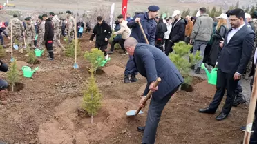 Konya'da 10 Bin Fidan Dikildi