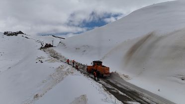 Hadim-Alanya Yolu İçin Kar Temizleme Çalışmaları