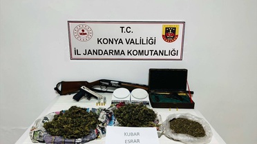 Cihanbeyli'de Uyuşturucu Operasyonu