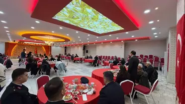 Korgun'da şehit yakınları ile gaziler iftarda buluştu