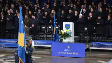 Kosova'nın 18. Bağımsızlık Yılı Kutlandı