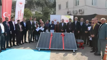 Kozan'da Üreticilere Güneş Paneli Dağıtımı