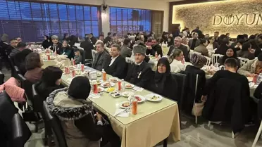 Kumluca'da şehit ve gazi ailelerine iftar verildi
