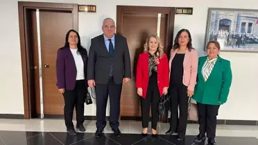 Prof. Dr. Fatoş Belgin Yıldırım'dan Kaymakam Güneş'e Ziyaret