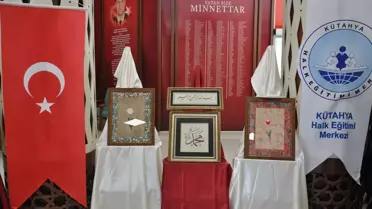 Kütahya'da İslam Sanatları Sergisi Açıldı